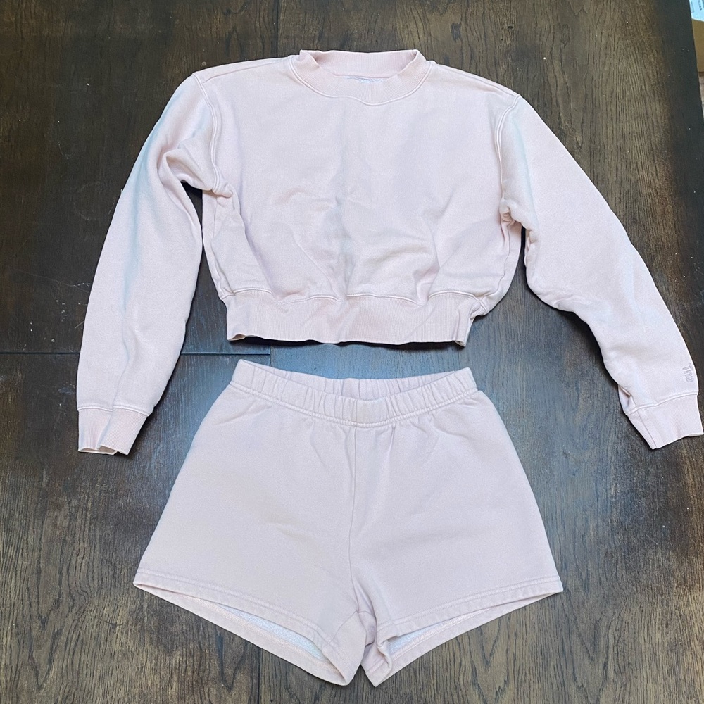 Aritzia TNA Cozy AF Sweatsuit (Sweatshirt)